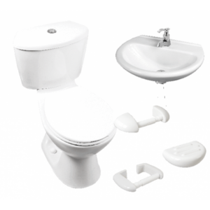 CORONA COMBO MANANTIAL SIN PEDESTAL BLANCO