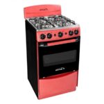 ESTUFA DE PISO ABBA AB 201-5N GAS NATURAL ROJA