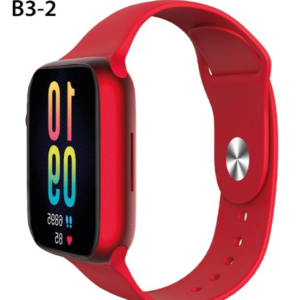 RELOJ SMART WATCHB3-2  SERIE 7 ROJO CARGA MAGNETICA INALAMBRICA