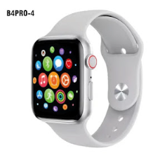 RELOJ INTELIGENTE B4 PRO-4 SMART GRIS B4 PRO SERIE 6 CARGA ALAMBRICA