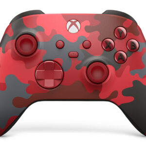 Control Xbox One Series X S Rojo Camuflado