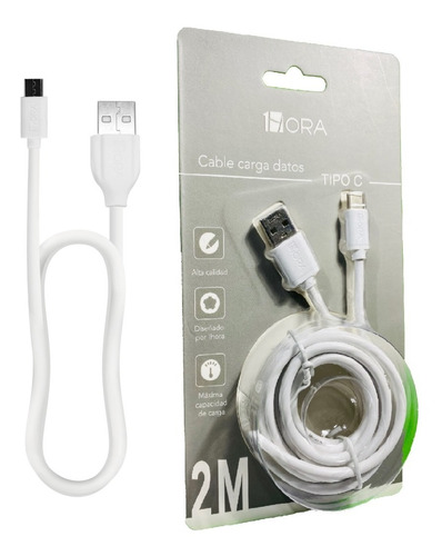 Cable TIPO C 2.1 A 2 metros