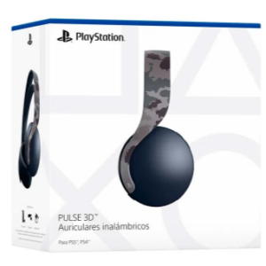 Audífonos de Diadema PLAYSTATION PS Inalámbricos Over Ear Pulse 3D Camuflada