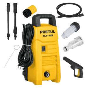 HIDROLAVADORA ELÉCTRICA 1300 PSI PRETUL