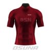 JERSEY PARA CICLISMO M CORTA PROF GRANATE