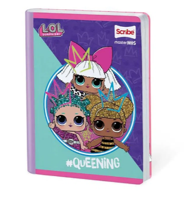Cuaderno Cosido 100h Cuadros LOL