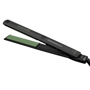 PLANCHA DE CABELLO GA.MA ELEGANCE AVOCADO LED NEGRO