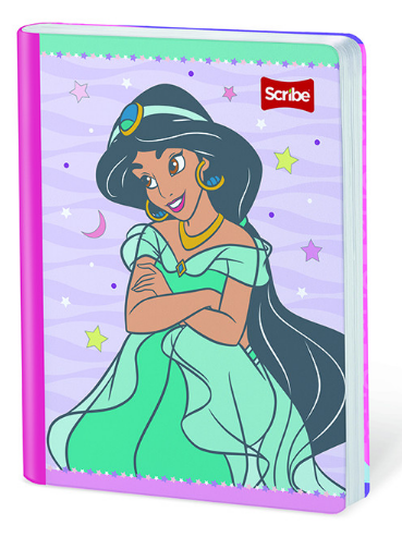Cuaderno Cosido 50h Cuadros Princesas