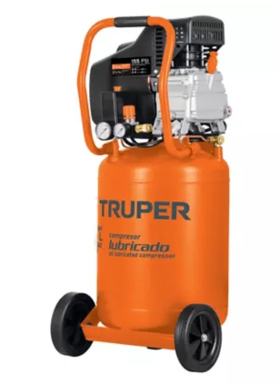 COMPRESOR 50 LITROS LUBRICADO VERTICAL TRUPER TR-19360