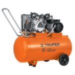 COMPRESOR  HORIZONTAL 120 L 4 HP (POTENCIA MÁXIMA ) 220 V" TRUPER TR-19359