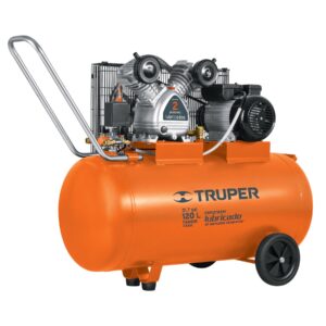 COMPRESOR  HORIZONTAL 120 L 4 HP (POTENCIA MÁXIMA ) 220 V" TRUPER TR-19359
