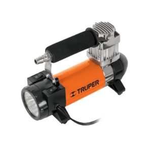 COMPRESOR  DE AIRE 12 V PORTÁTIL PARA AUTO INCLUYE MALETÍN"  TRUPER TR-19999