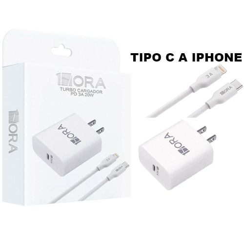 Turbo Cargador PD TIPO C a IP 3A