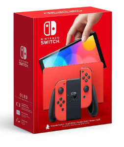 NINTENDO SWITCH™ OLED con Joy-Con Edición Mario Rojo